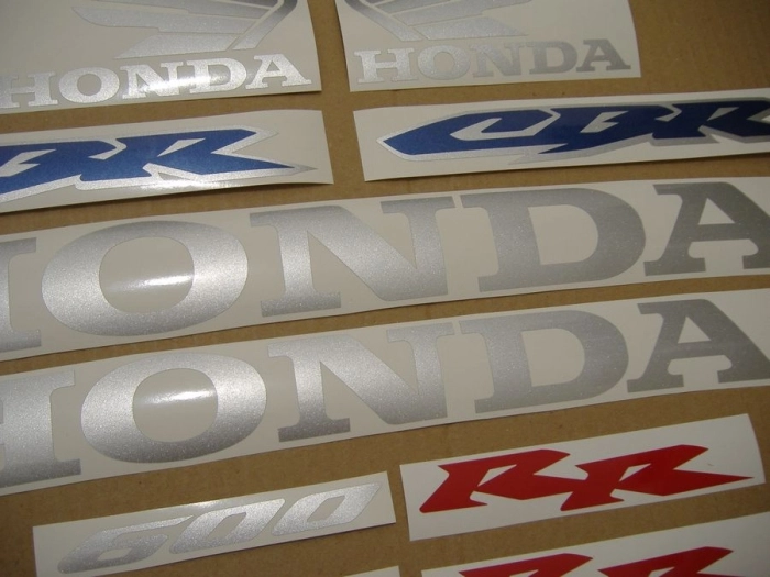 Honda CBR 600RR 2003 - Blue - Sticker-Decals