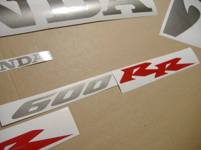 Honda CBR 600RR 2005 mit Tribal Schwarz Motorrad Dekor