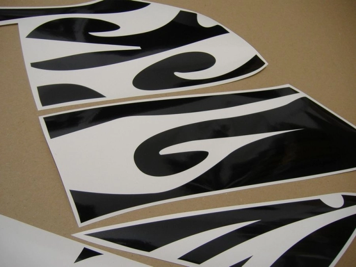 Restauration Aufkleber-Set für Honda CBR 600RR 2005 in Tribal Orange