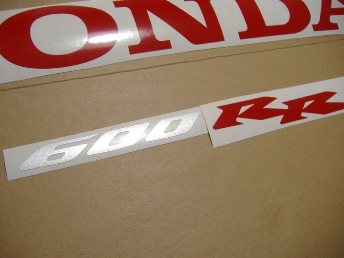 Honda CBR 600RR 2006 mit Schwarz Motorrad Dekor