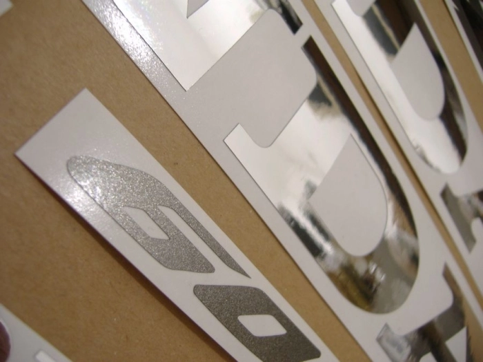 Restoration Sticker for Honda CBR 600RR 2007 in Black/Grey