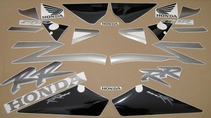 Honda CBR 954RR 2002 - Titangrey - Sticker-Decals