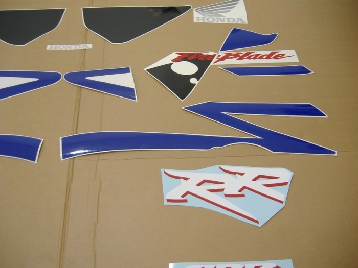 Honda CBR 954RR 2003 - Blue - Sticker-Decals