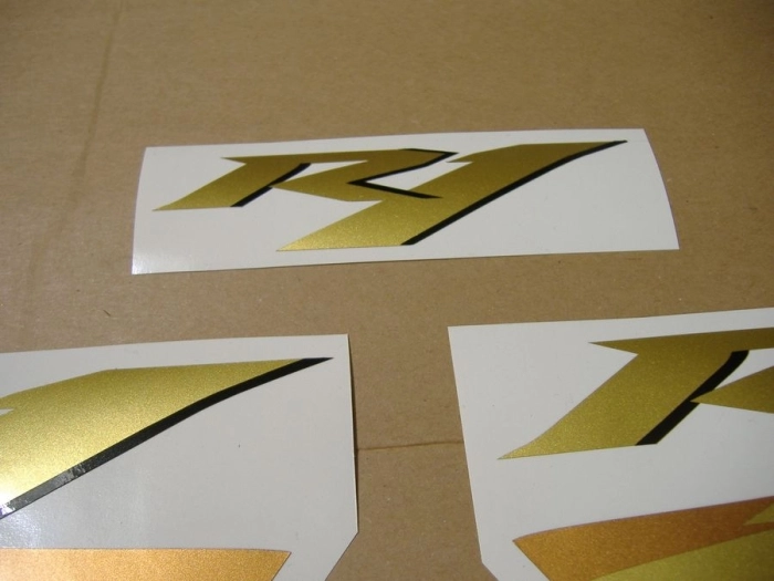 Yamaha YZF-R1 2007 - Schwarz US - Aufkleber-Dekor