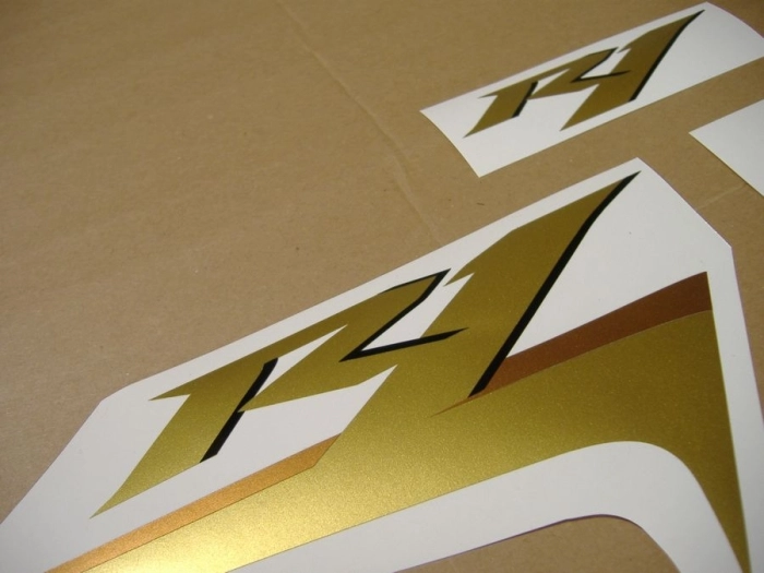 Yamaha YZF-R1 2007 - Schwarz US - Aufkleber-Dekor