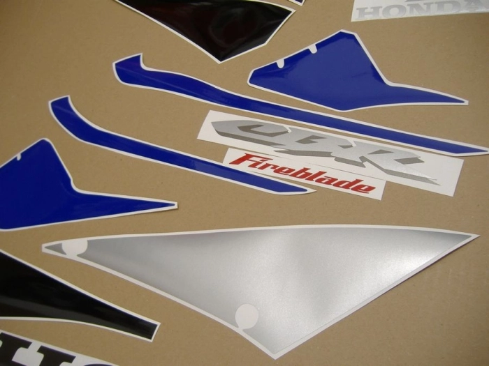 Honda CBR 1000RR 2005 - Blue/Black/Silver EU - Sticker-Decals