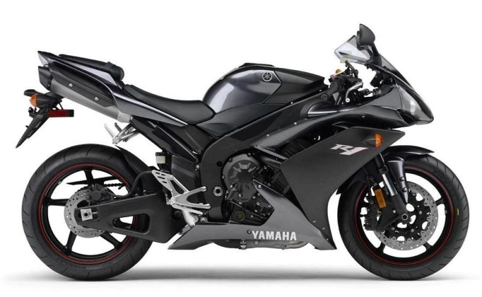 Yamaha YZF-R1 2007 mit Grau Motorrad Dekor