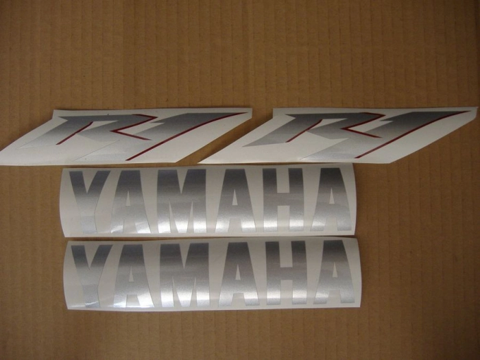 Restauration Aufkleber-Set für Yamaha YZF-R1 2007 in Grau