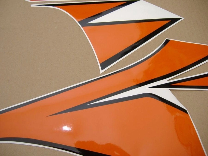Replica Dekor für Honda CBR 1000RR 2010 in Orange/Silber