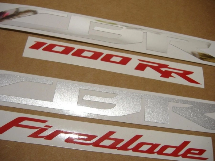 Restauration Aufkleber-Set für Honda CBR 1000RR 2014 in Schwarz