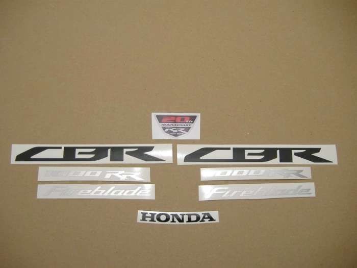Honda CBR 1000RR 2013 - Rot - Aufkleber-Dekor