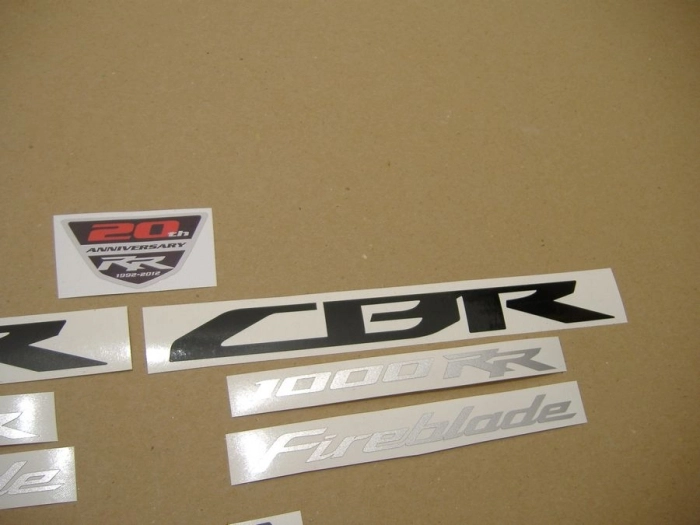 Honda CBR 1000RR 2013 - Rot - Aufkleber-Dekor