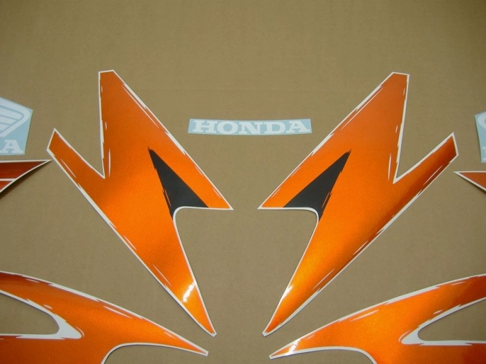 Honda CBR 600 F3 1998 - Orange/Black - Sticker-Decals