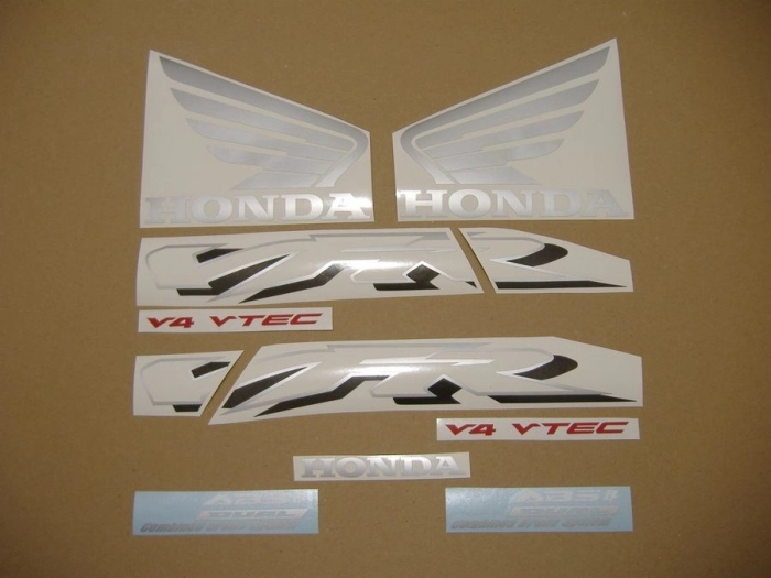 Honda VFR 800i 2002 - Black - Sticker-Decals