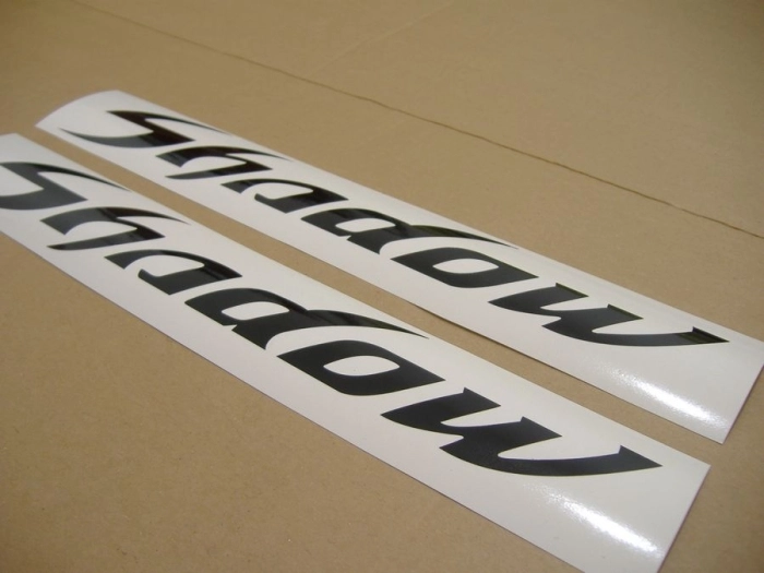 Restoration Sticker for Honda Shadow in Black