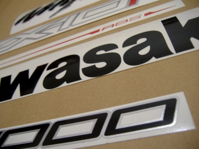 Kawasaki ZX-10R 2013 - Rot ABS - Aufkleber-Dekor