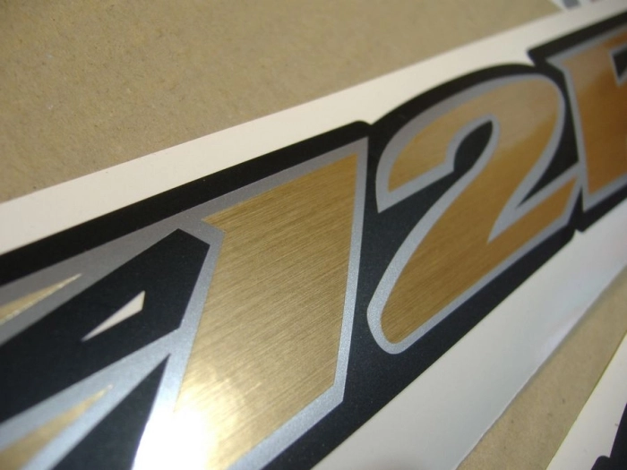 Kawasaki ZX-12R 2005 - Schwarz - Aufkleber-Dekor