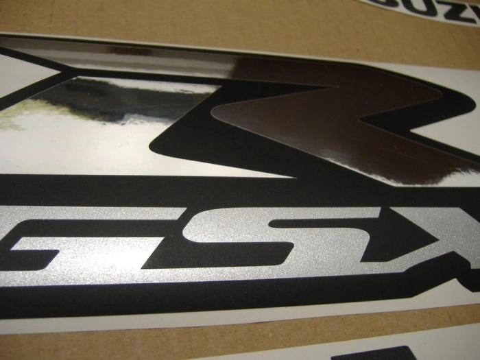 Suzuki GSX-R 750 2008 - Black - Sticker-Decals