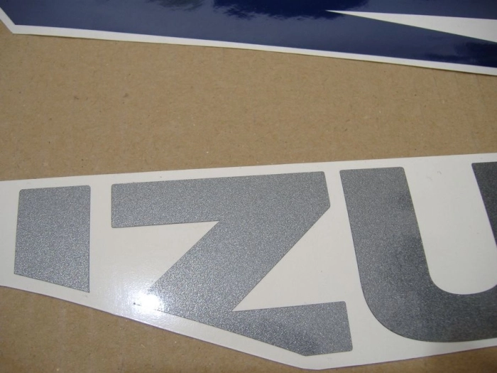 Suzuki GSX-R 1000 2011 - White/Blue - Sticker-Decals