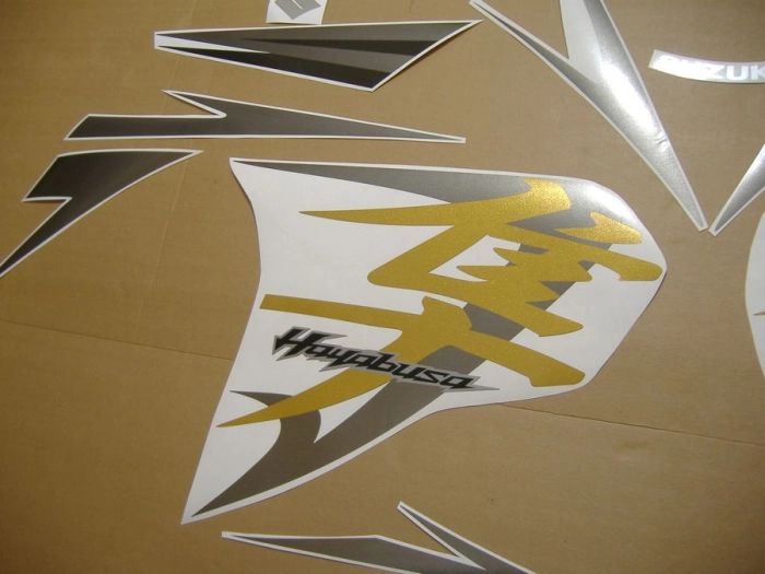 Restauration Aufkleber-Set für Suzuki Hayabusa 2009 in Schwarz