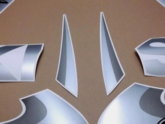 Suzuki GSX-R 600 1999 - Black/Grey - Sticker-Decals