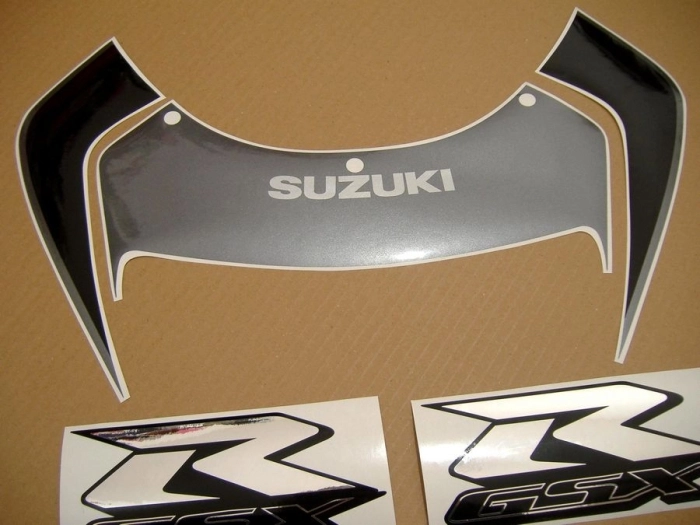 Suzuki GSX-R 600 2000 with Red/Grey Vinyl-Sticker