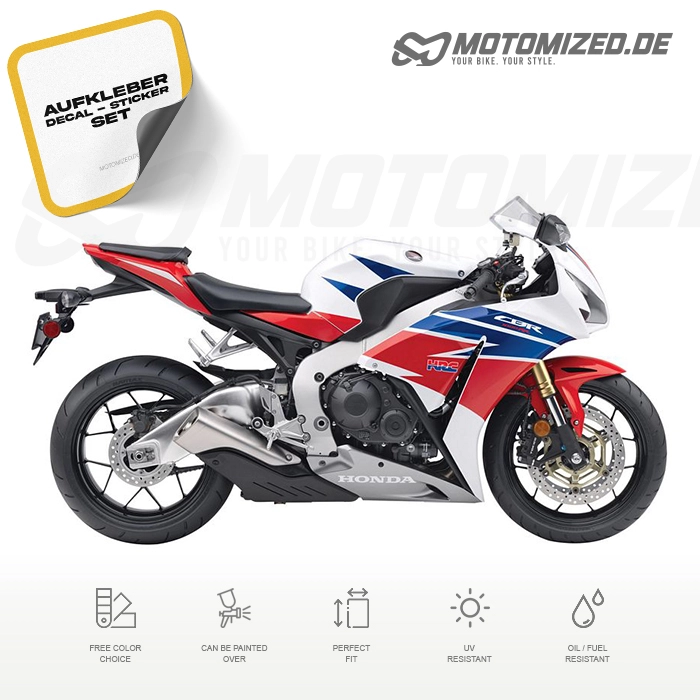 Honda CBR 1000RR 2013 HRC US Motorcycle Decals