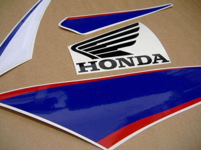 Honda CBR 600RR 2010 - Weiß/Blau/Rot - Aufkleber-Dekor