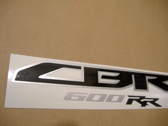 Honda CBR 600RR 2010 - Orange/Black - Sticker-Decals
