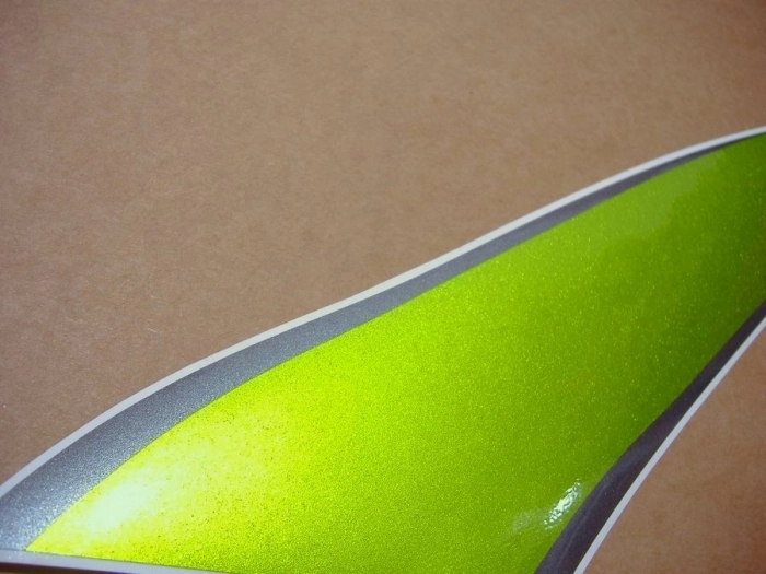 Restauration Aufkleber-Set für Honda CBR 600RR 2009 in Grün/Schwarz