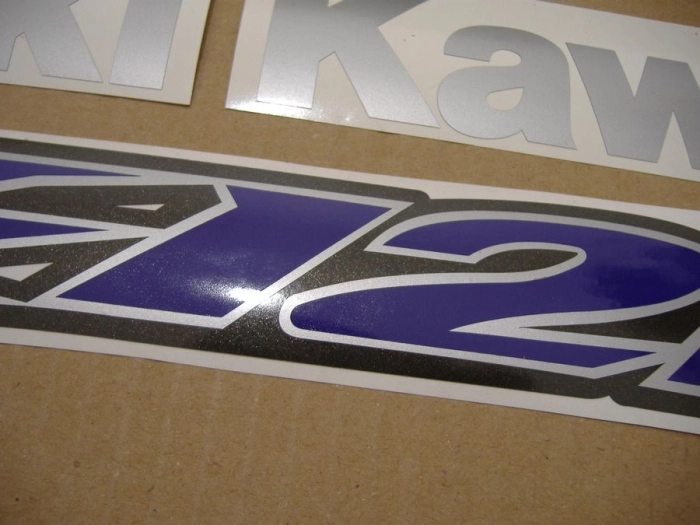 Kawasaki ZX-12R 2003 - Grün - Aufkleber-Dekor