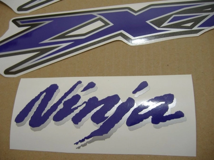 Kawasaki ZX-12R 2003 - Grün - Aufkleber-Dekor