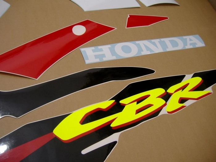 Honda CBR 600 F3 1996 - Weiß/Rot/Schwarz - Aufkleber-Dekor