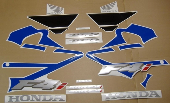 Honda CBR 600 F4i 2005 - Blue - Sticker-Decals