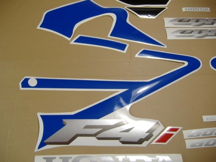 Honda CBR 600 F4i 2005 - Blue - Sticker-Decals