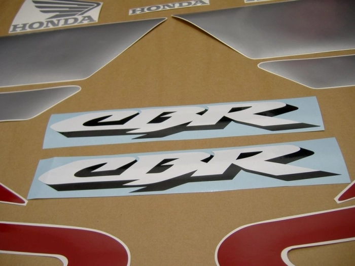 Honda CBR 600 F4i 2005 - Burgundy/Grey - Sticker-Decals