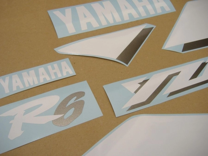Yamaha YZF-R6 2001 - Blue - Sticker-Decals