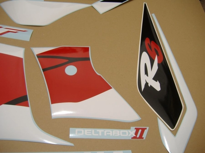 Yamaha YZF-R6 2001 - Rot - Aufkleber-Dekor