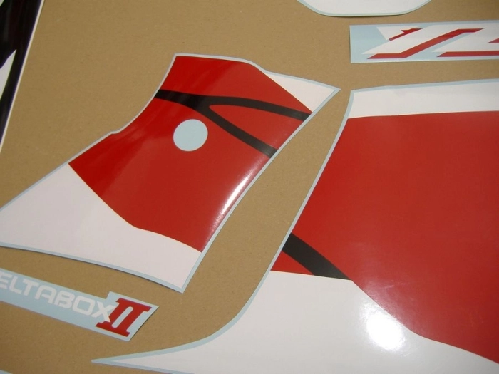 Yamaha YZF-R6 2001 - Rot - Aufkleber-Dekor