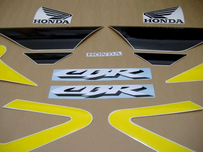 Honda CBR 600 F4i 2002 - Yellow/Black - Sticker-Decals