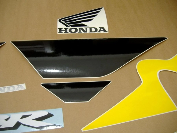Honda CBR 600 F4i 2002 - Yellow/Black - Sticker-Decals
