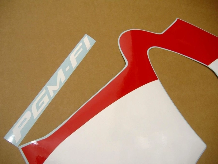 Honda CBR 600 F4 2001 - Rot/Blau/Weiß - Aufkleber-Dekor