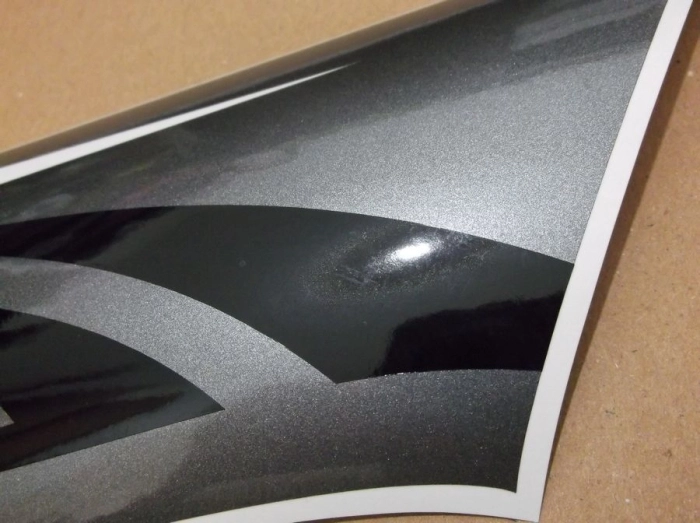 Kawasaki ZZR 1400 ABS 2010 - Black/Grey - Sticker-Decals