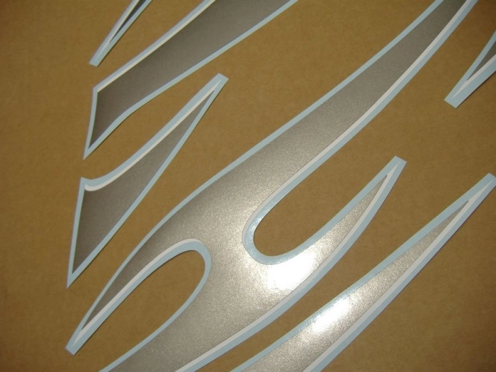 Kawasaki 250R Ninja 2007 - Blue - Sticker-Decals