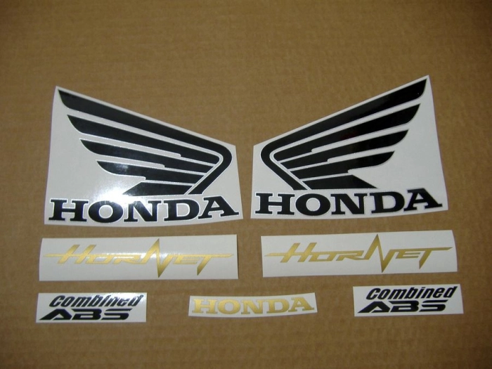 Restoration Sticker for Honda CB 600F Hornet 2012 in Yellow