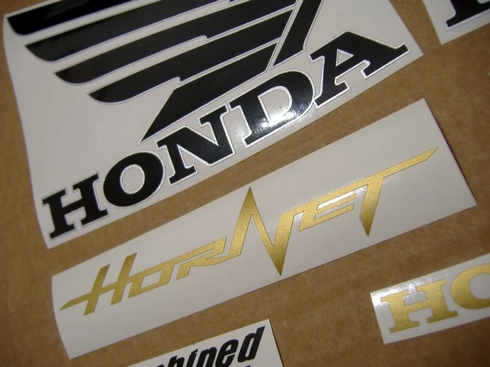 Honda CB 600F Hornet 2012 - Yellow - Sticker-Decals