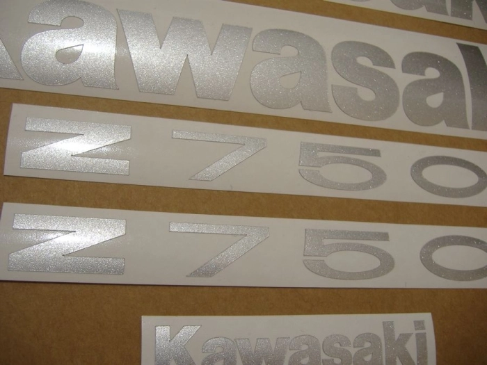 Kawasaki Z 750 2011 - Black - Sticker-Decals