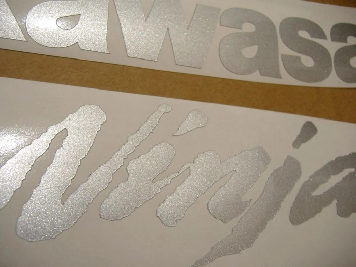 Kawasaki ZX-6R 2009 - Blau - Aufkleber-Dekor