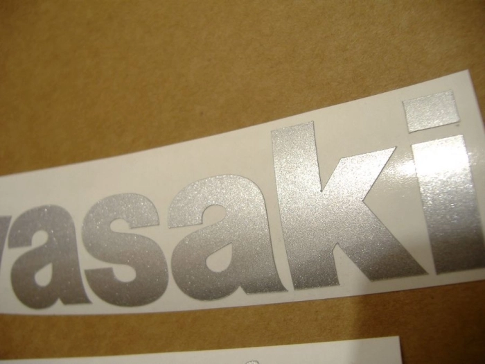 Kawasaki ZX-6R 2009 - Blau - Aufkleber-Dekor