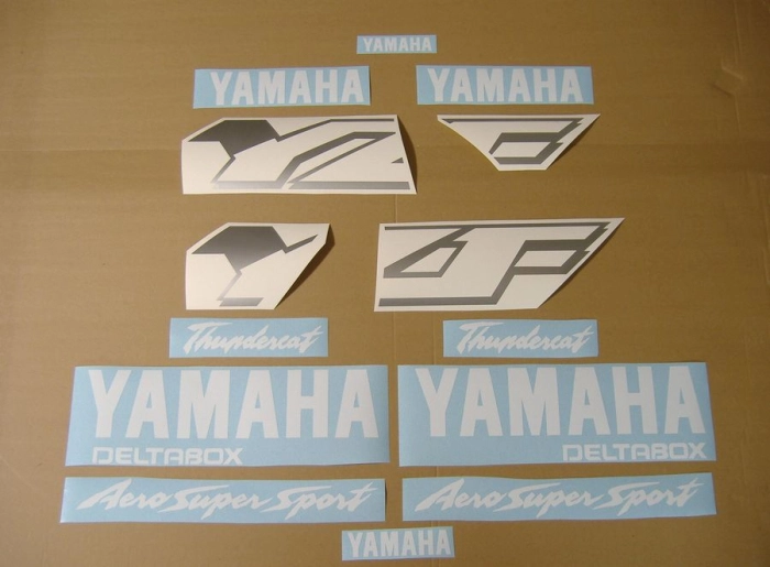 Restoration Sticker for Yamaha YZF-600R 2001 in Blue